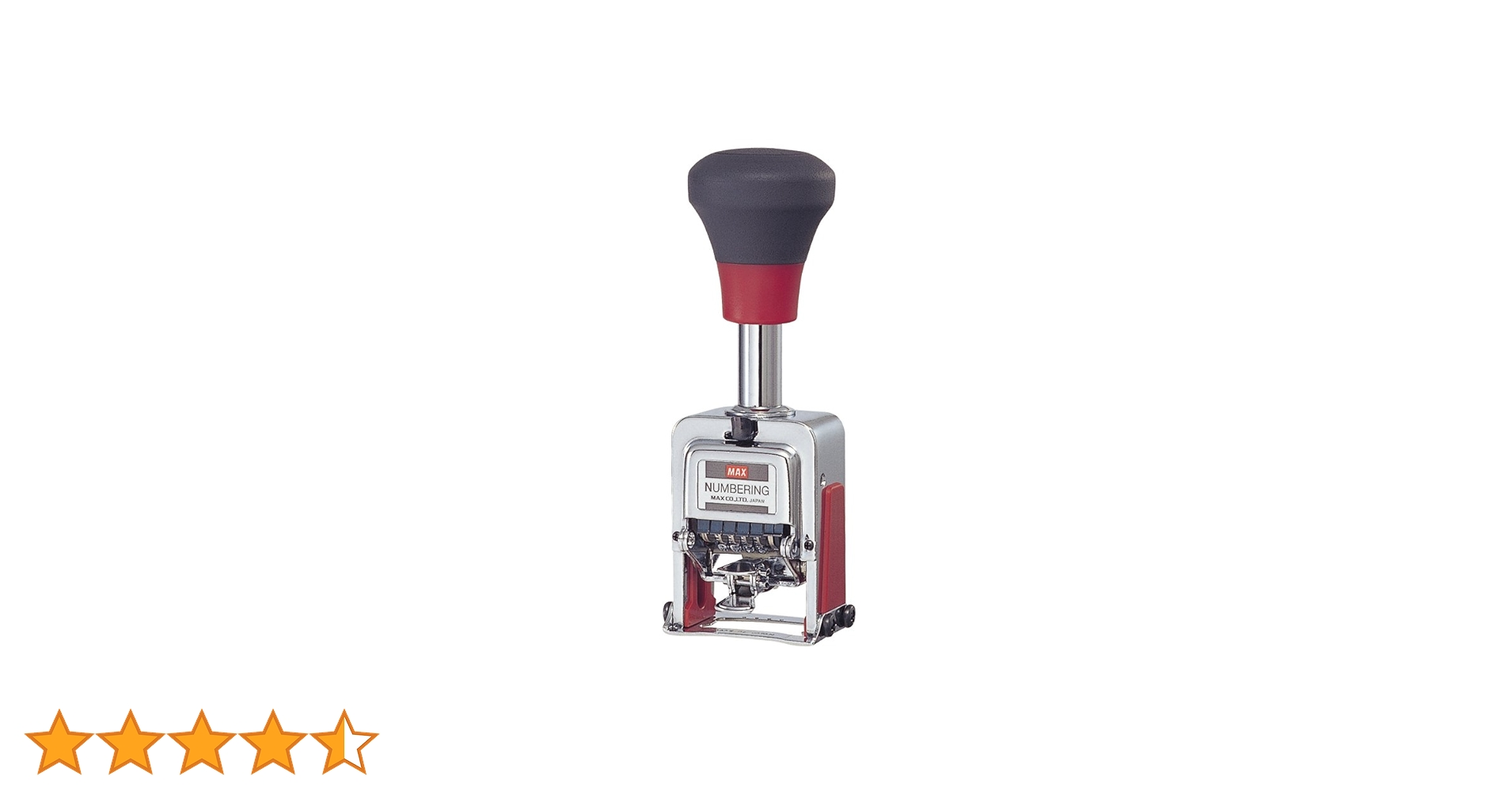 まぁ様確認用 Amazon.co.jp: マックス スタンプ ナンバリング 4桁4様式 C字体 NR-404